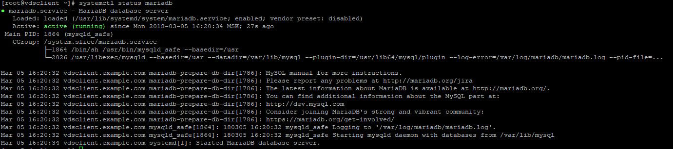 ?????? ???????? MariaDB